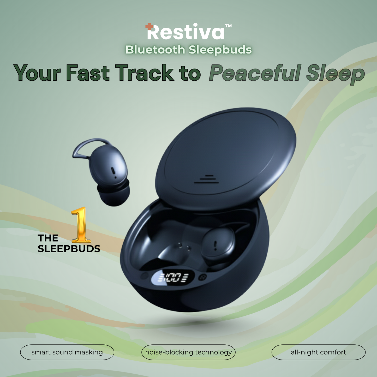 Restiva™ Bluetooth Sleepbuds