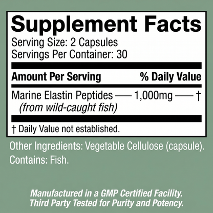 Elastin Peptide Skin Tightening Formula