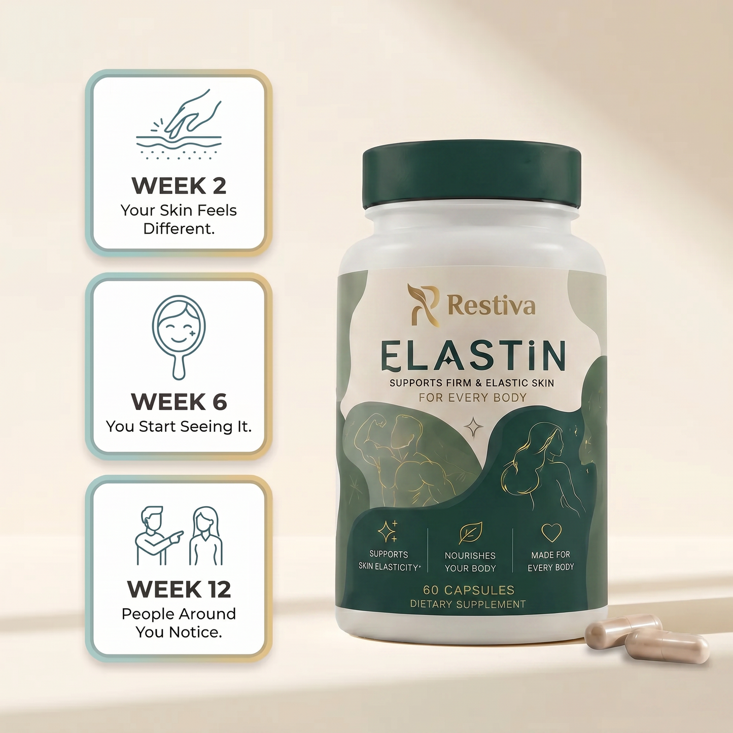 Elastin Peptide Skin Tightening Formula